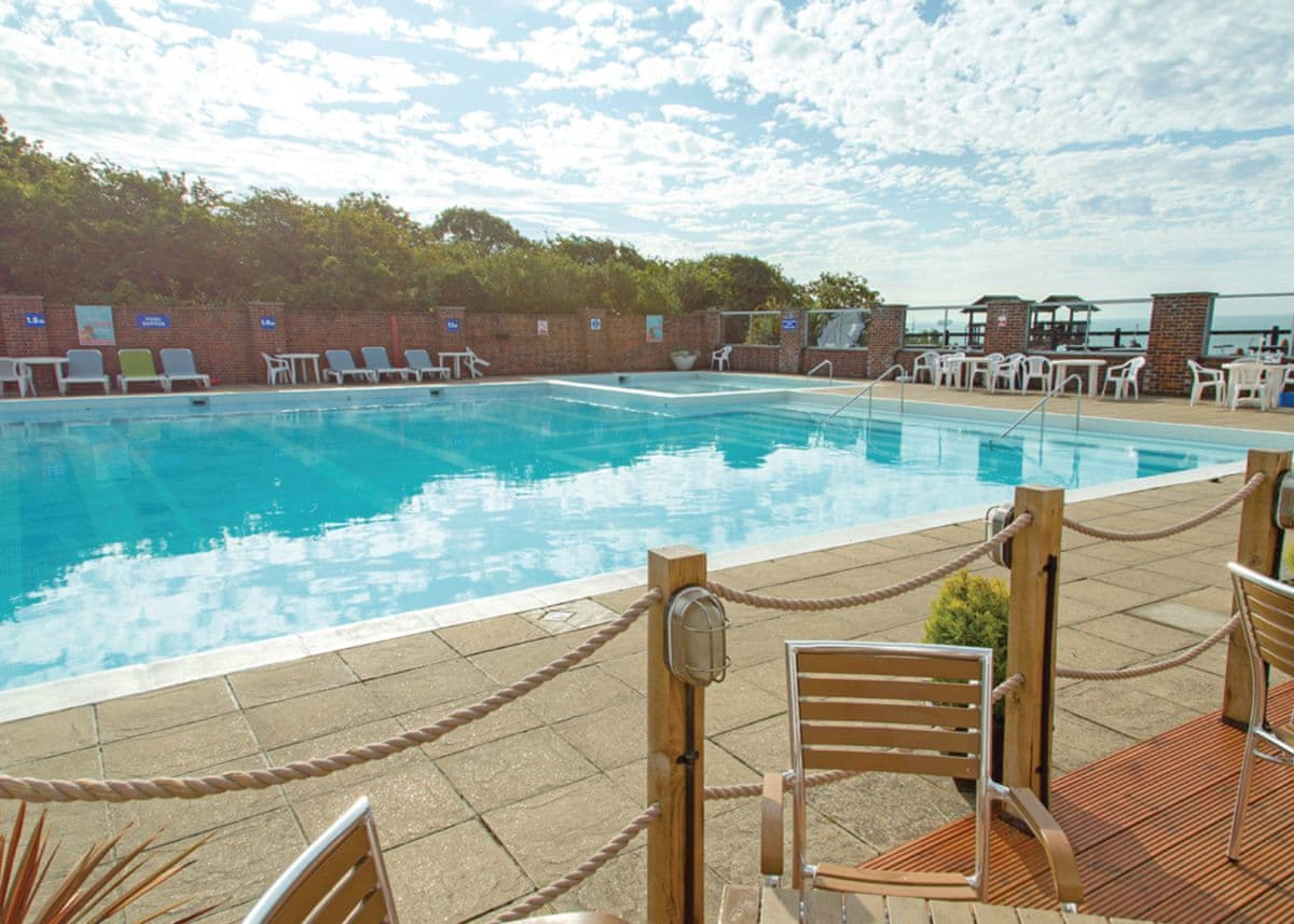 Outdoor heated pool